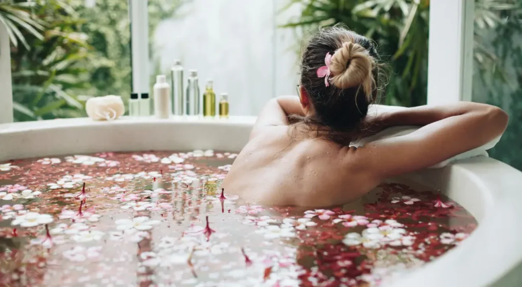 spa na piscina