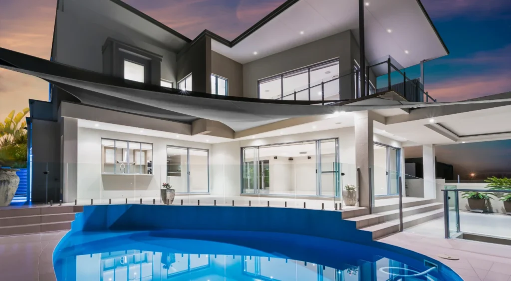 piscina em casa