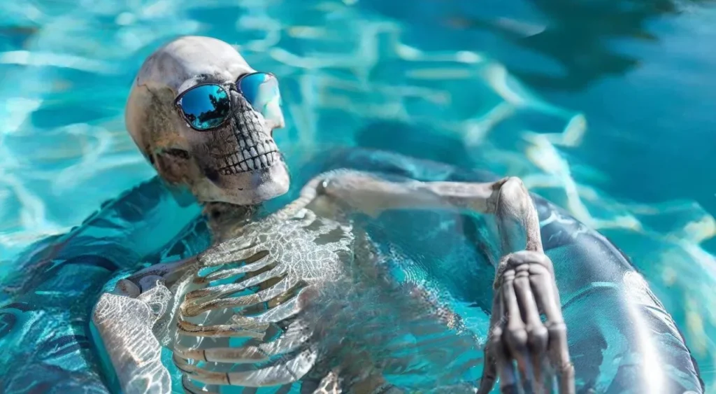 Halloween à Beira da Piscina