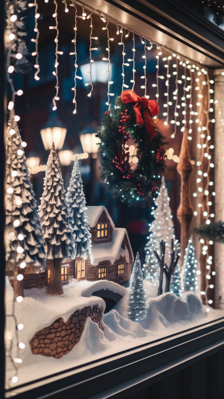 2 Decoração de janela de Natal 4