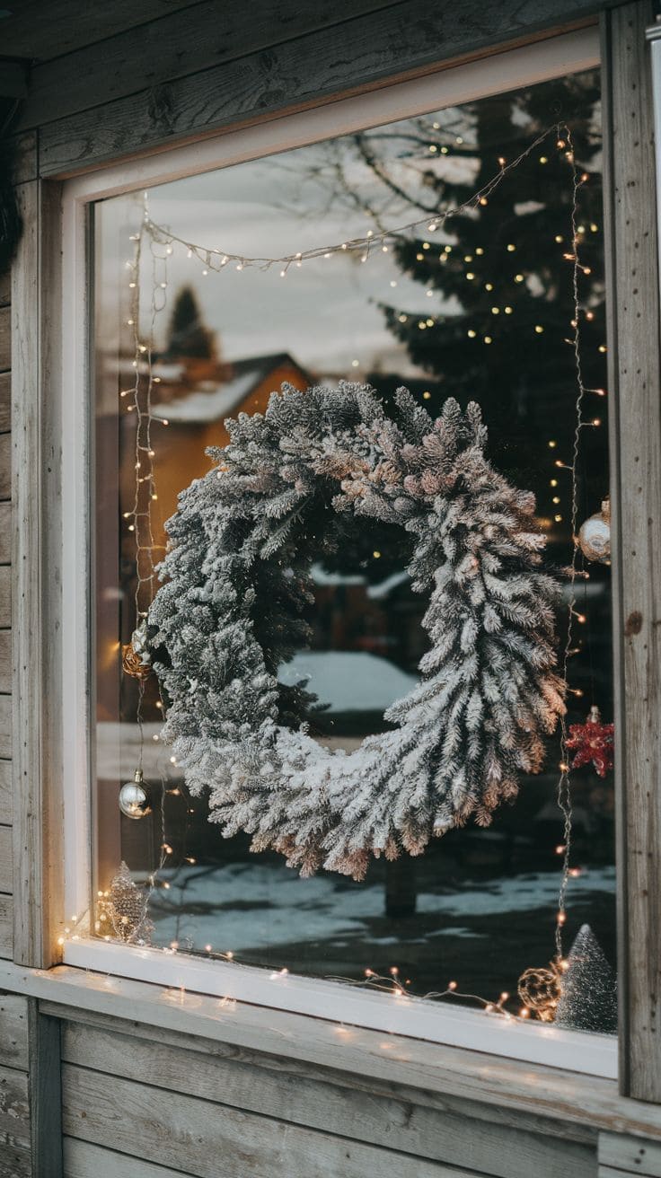 7 Decoração de janela de Natal 3