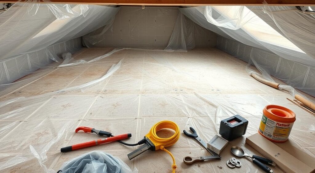 preparacao-ambiente-gesso-1024x563 Como Fazer um Teto de Gesso: 10 Dicas Essenciais preparacao-ambiente-gesso-1024x563 Como Fazer um Teto de Gesso: 10 Dicas Essenciais