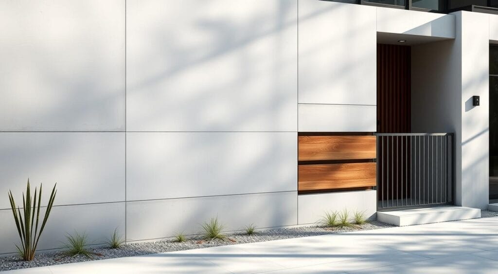 muros de casas simples e modernas