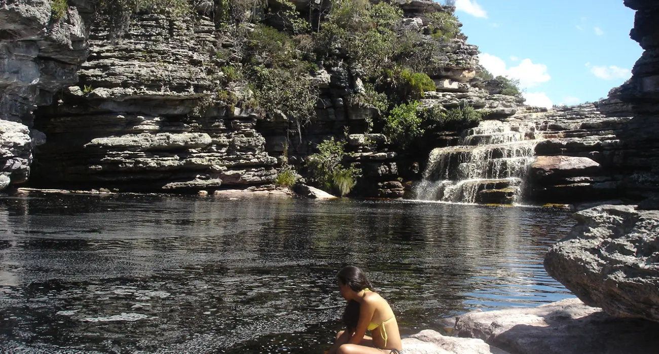 cachoeiras na Chapada Diamantina - Cachoeira dos Funis